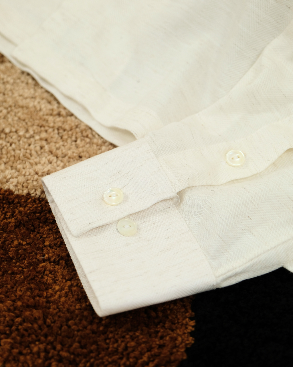 White Shirt Jacket with Chest Pocket