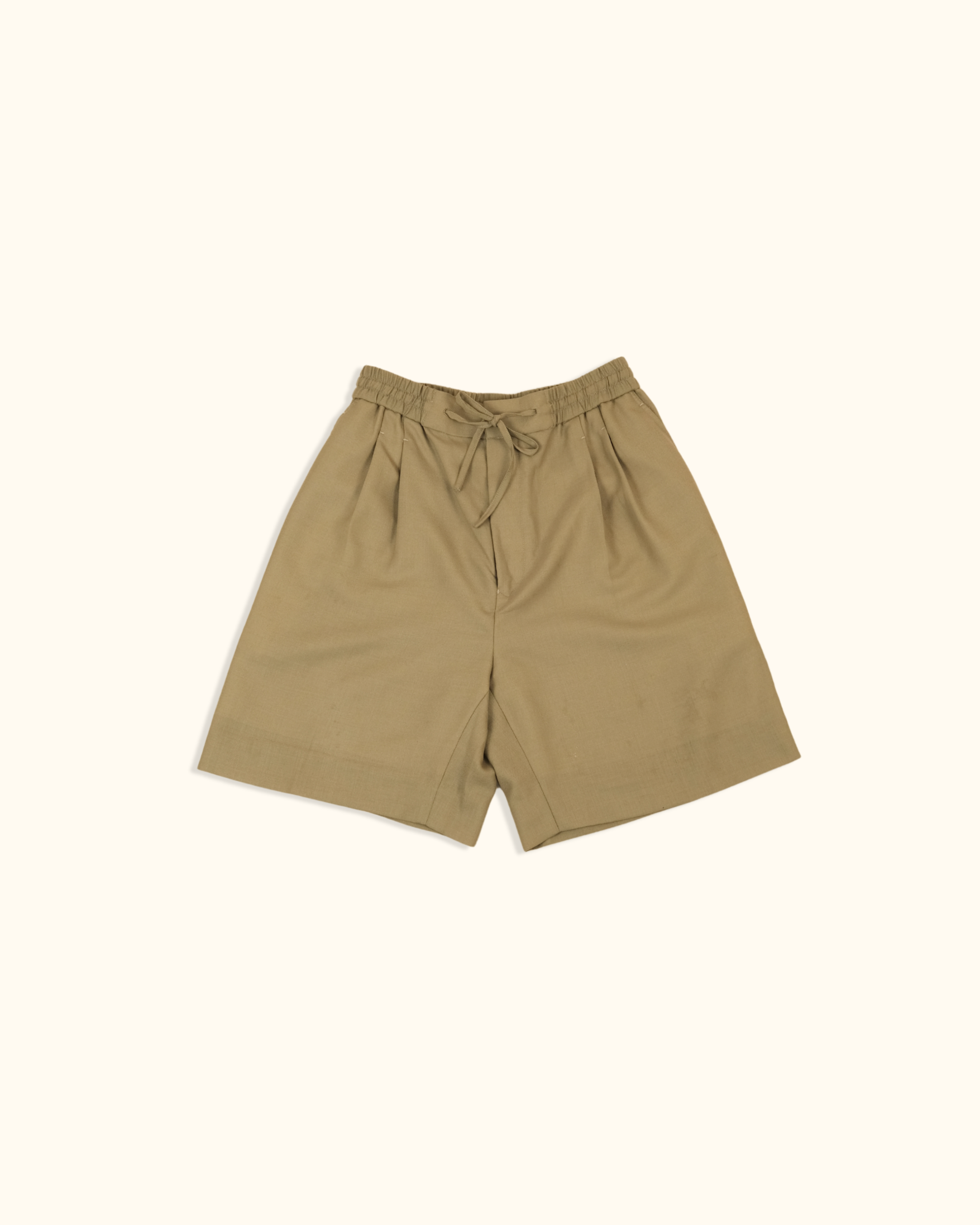 Elastic waist drawstring Shorts