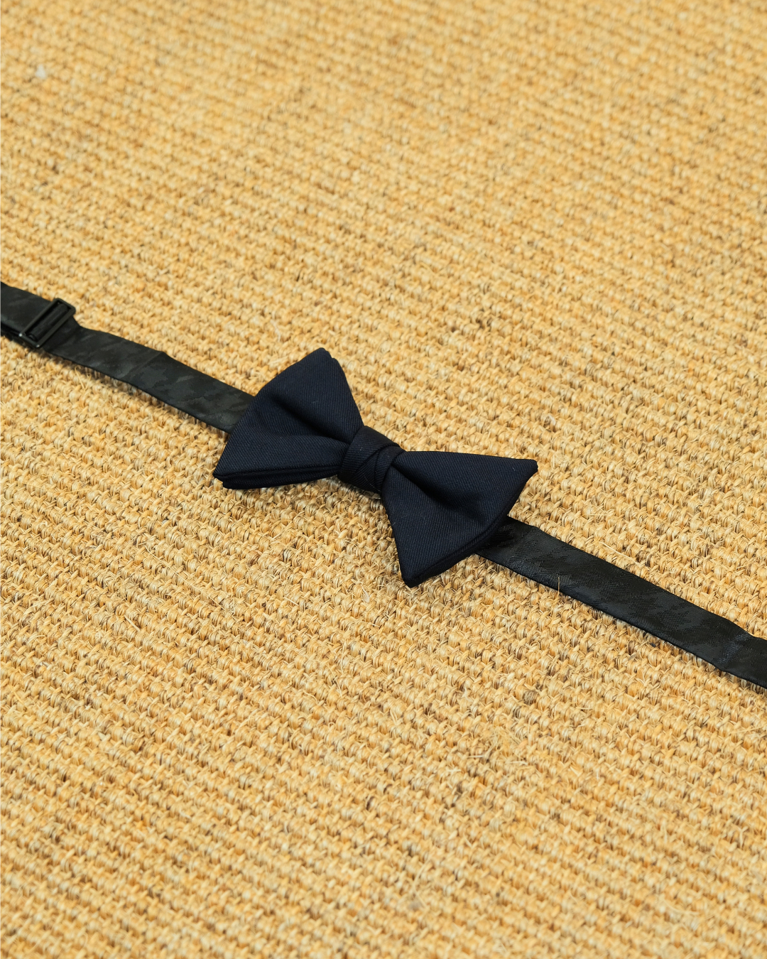 HIATUS Midnight Navy Weave Bowtie