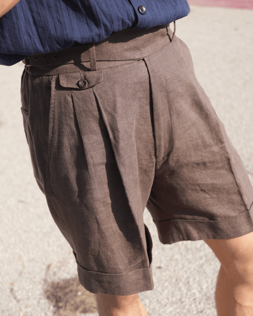 Gurkha Linen Shorts